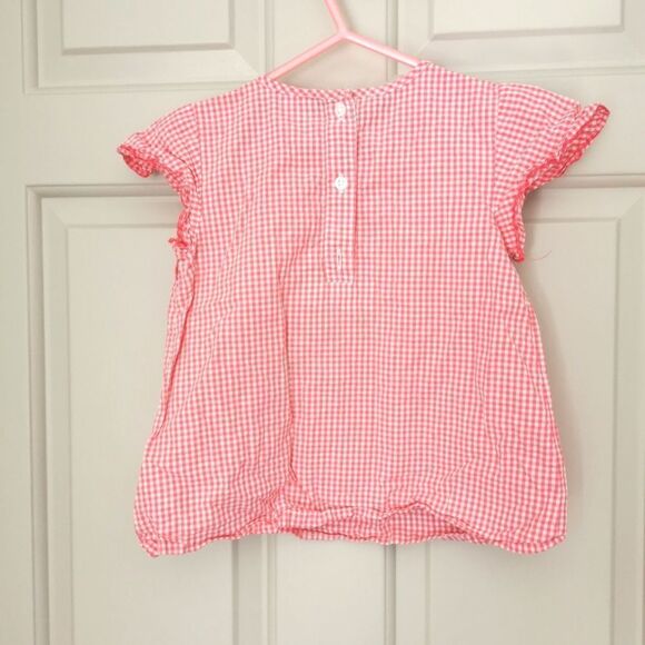 3/$20 Carter's girls blouse size 4 - Picture 3 of 3